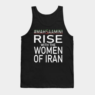 RISE WITH THE WOMEN OF IRAN #mahsaamini Tank Top